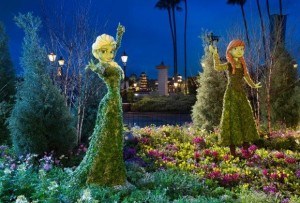 Topiaries at the Epcot Flower & Garden Festival
