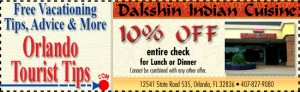 Take 10% Off your entire check for lunch or dinner