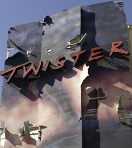 Twister Ride at Orlando attraction Universal Studios