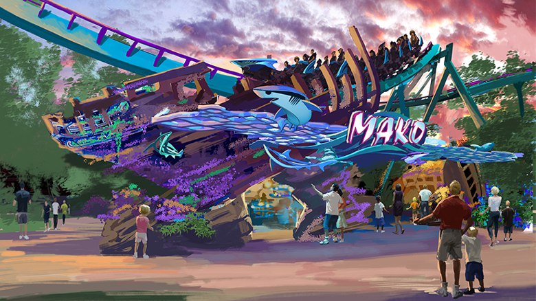 Mako Coaster coming to SeaWorld
