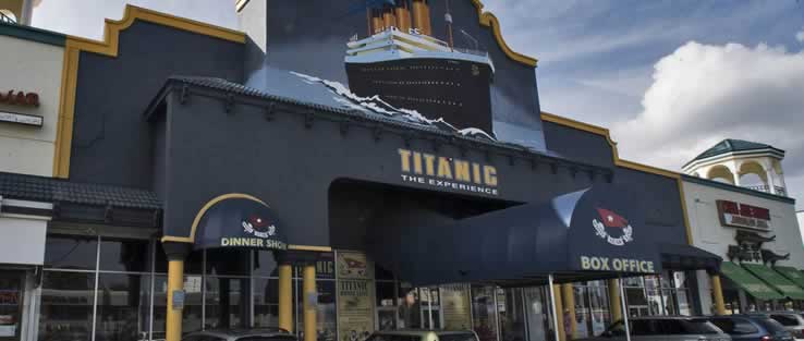Titanic: The Experience attraction in Orlando